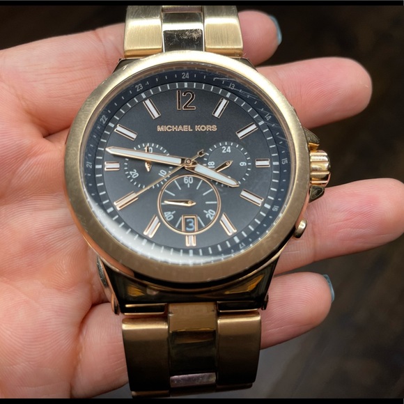 Unisex MICHAEL KORS Runway Chronograph Quartz Watch - Picture 1 of 11